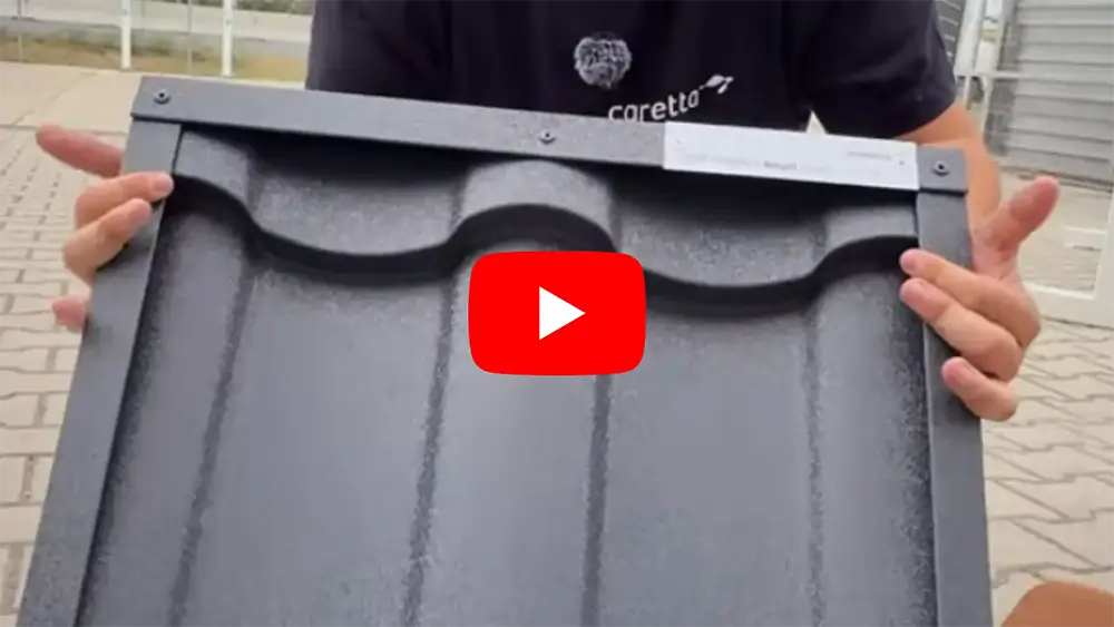 Regal Smart, finisaj Briliant Duo, grosime 0,60 mm,culoare gri antracit - RAL 7016