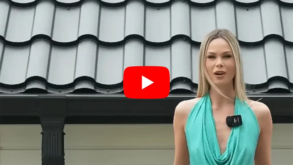 Regal Smart, finisaj Fresco, grosime 0,50 mm,culoare gri - RAL 7024