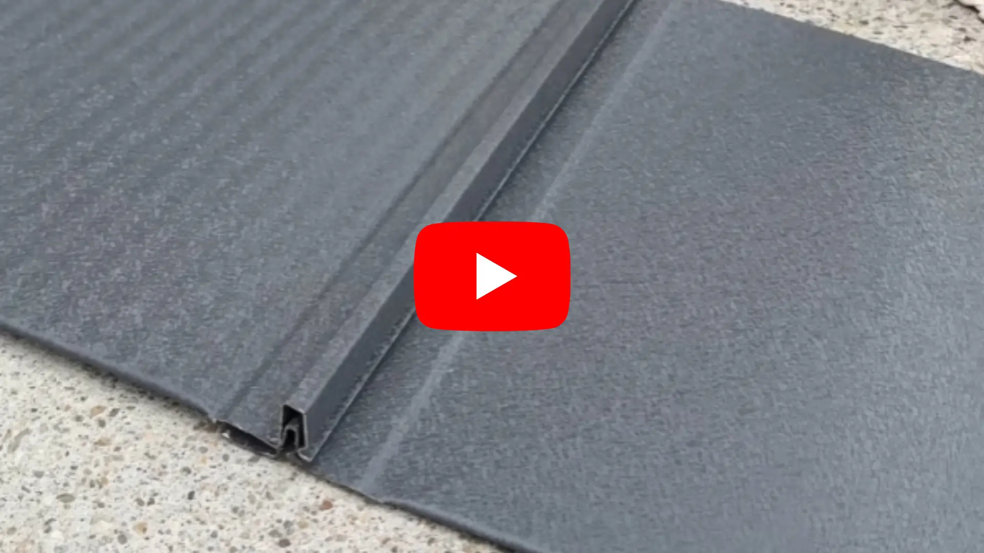 Canto Plat, finisaj Briliant Duo, grosime 0,60 mm, culoare gri antracit - RAL 7016