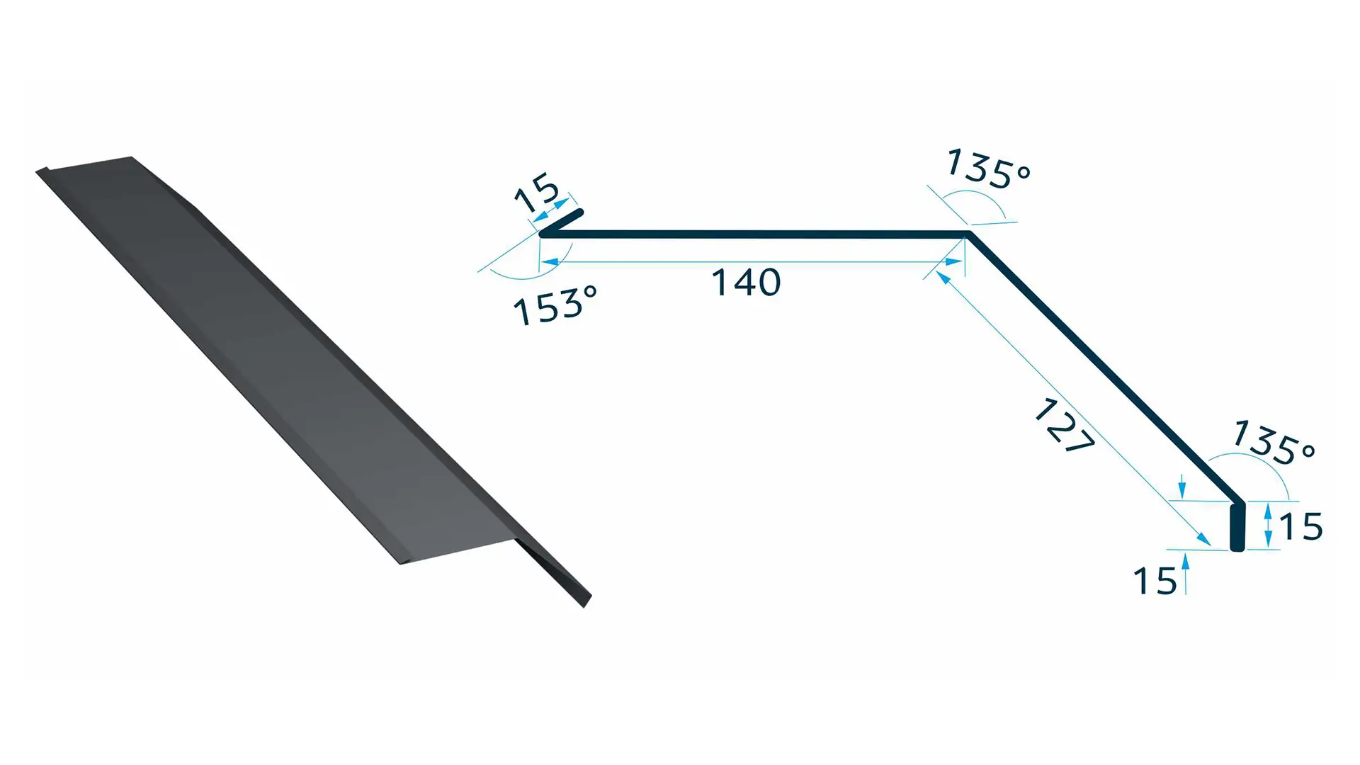 Șorț rupere exterior Canto 2m