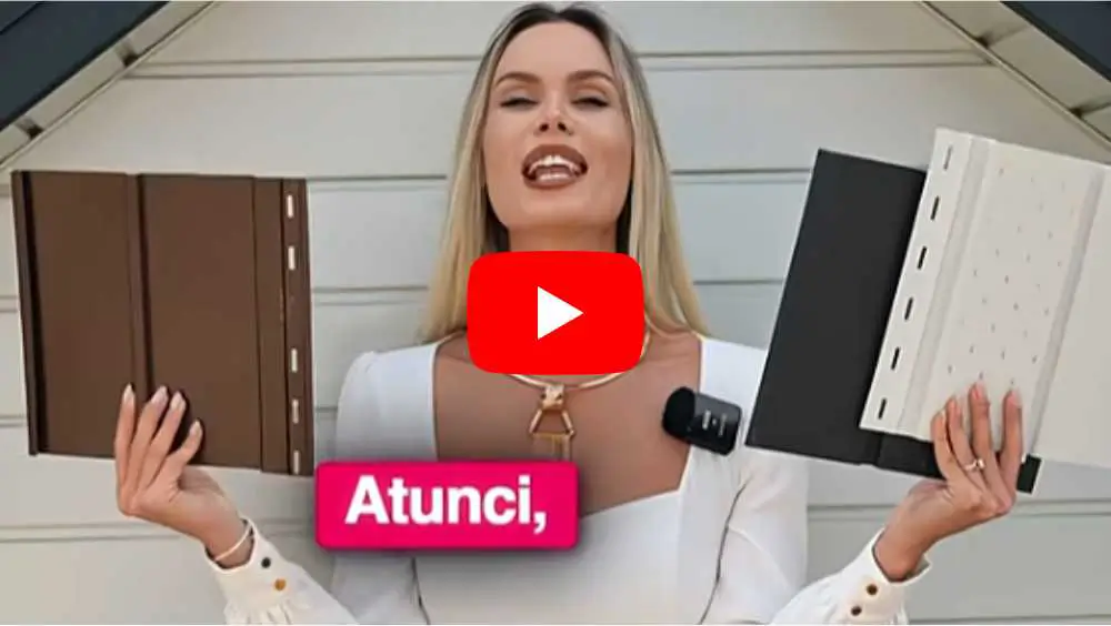 Lambriu metalic Clasic, finisaj Fresco, culoare maro ciocolatiu - RAL 8017