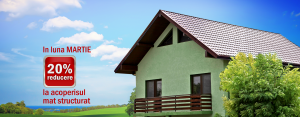 Reducere acoperis mat structurat